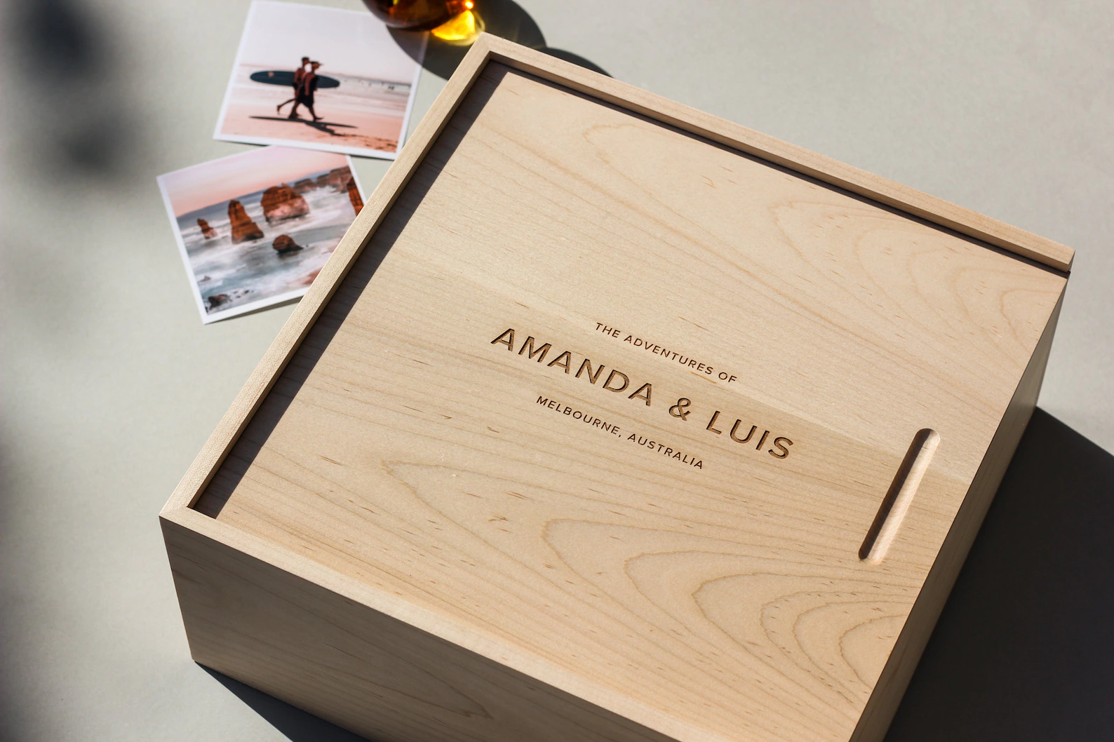 Modern Minimalist Keepsake Box